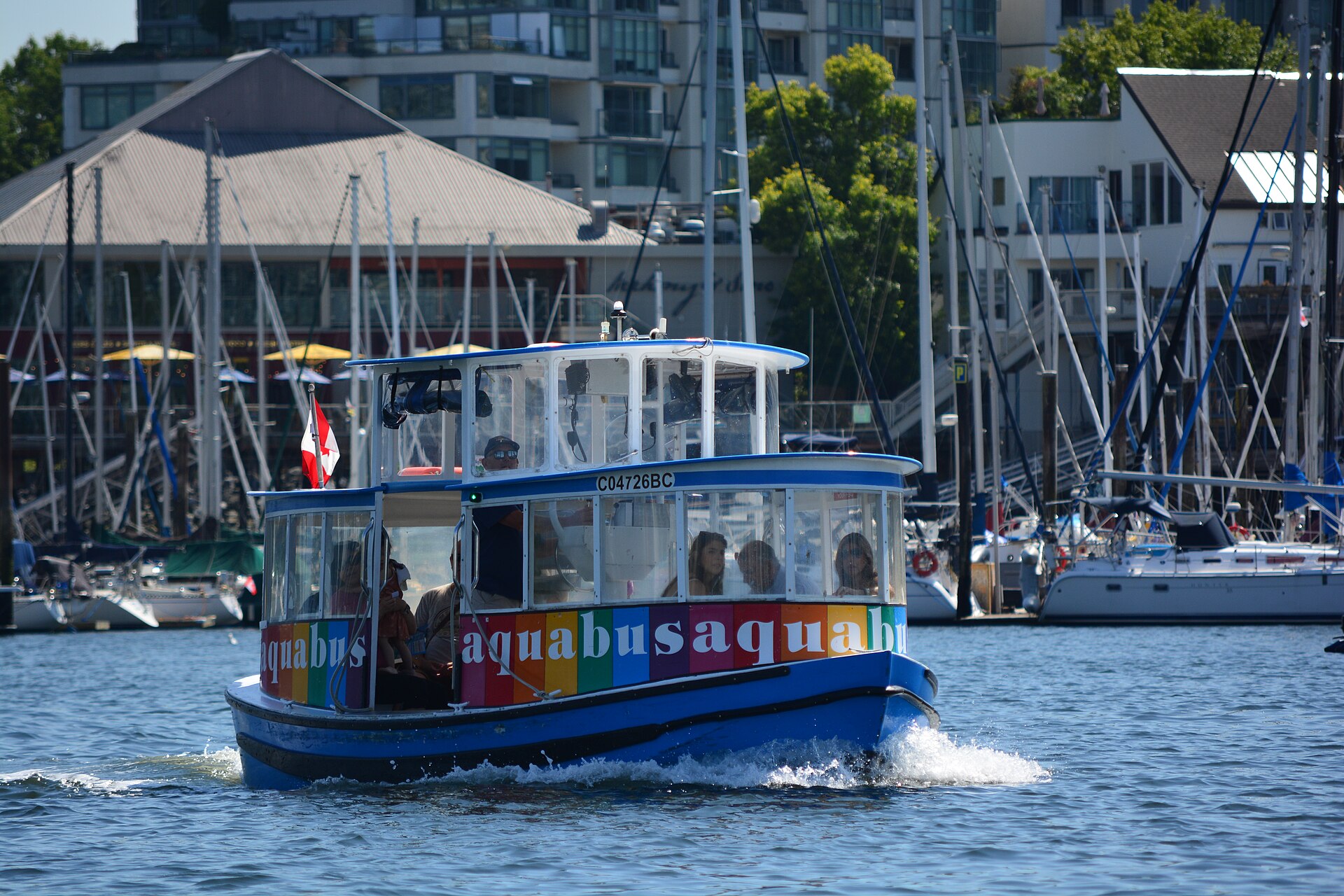 Aquabus ferry in Vancouver